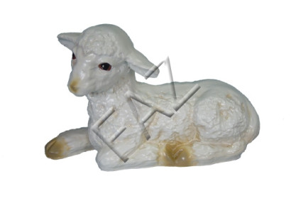 Design sheep lying figure garden statue sculpture figures sculptures statues new